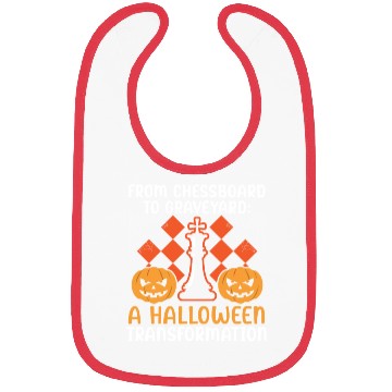Discover Chess Halloween Trick Or Treat Chess Board Game Bibs