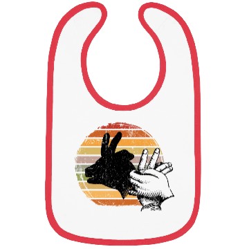 Discover Animal Shadows goat Bibs