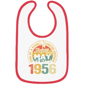 Discover Vintage 67 Years Old May 1956 67Th Bibs