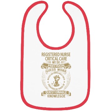 Discover Registered Nurse Critical Care Bibs - We Do Pre