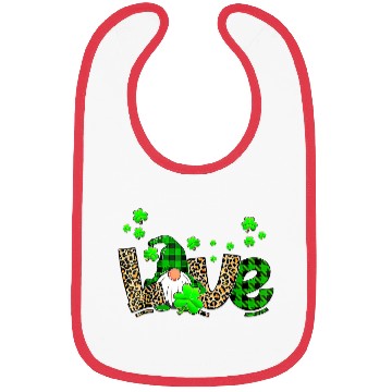 Discover Bleached Love St Patric Day Gnomes Shamrock For Bibs