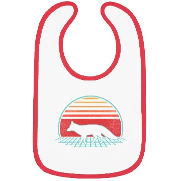 Discover Fox 80S Style Animal Bibs