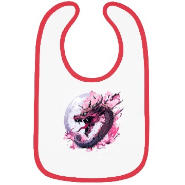 Discover Japanese Tokyo Dragon Asian inspired retro 80’s Bibs