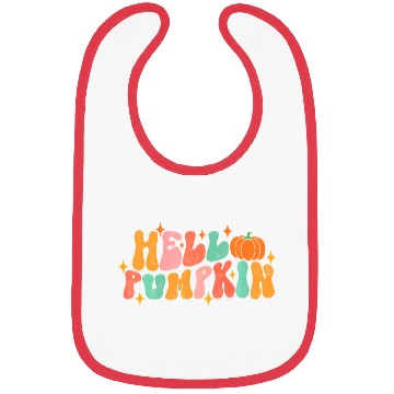 Discover Hello Pumpkin Autumn Leaves Fall Thanksgiving Bibs
