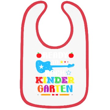Discover Ready To Rock Kindergarten Back To School Bibs