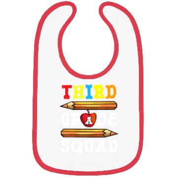 Discover Third Grade Squad Back To School 3rd Grade Bibs