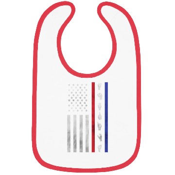 Discover American Flag Asl American Sign Language America U Bibs
