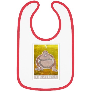 Discover Th Stinky Tarot Card Uh Oh Stinky Monkey Bibs