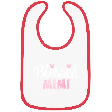 Discover Blessed Mimi For Grandma Bibs
