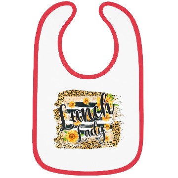 Discover Leopard Sunflower Lunch Lady First Day Back To Bibs