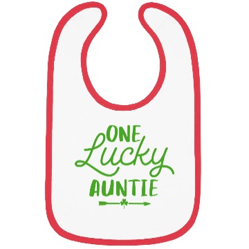 Discover One Lucky Auntie St Patrick'S Day Irish Lucky Aunt Bibs