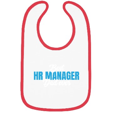 Discover Best HR Manager Dad Funny Father's Day Human Bibs