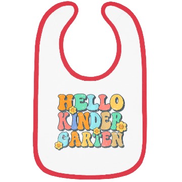 Discover Hello Kindergarten Teacher Team Back To School Bibs