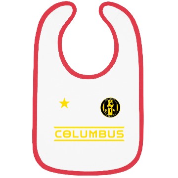 Discover Columbus Ohio 614 Starer Bibs