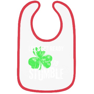Discover Lets Get Ready To Stumble Saint St Patric Day Bibs