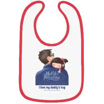 Discover I love my daddy's hug Bibs