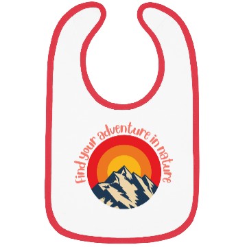 Discover Find Your Adventure In Nature Bibs