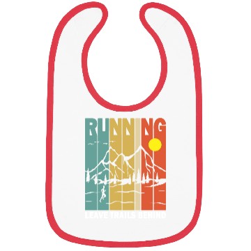 Discover Retro Running Outdoors Funny Bibs
