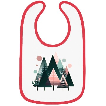 Discover Abstract Forest Bibs