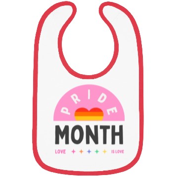 Discover Rainbow Aesthetic Pride Month Quote Instagram Post Bibs