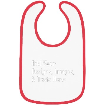 Discover Add Your Designs, Images, Texts, Here Bibs