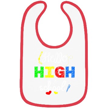Discover High school First Day Back To School Student Bibs