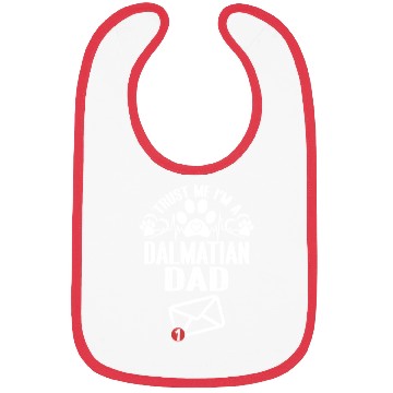 Discover Vintage Dalmatian Dad Bibs