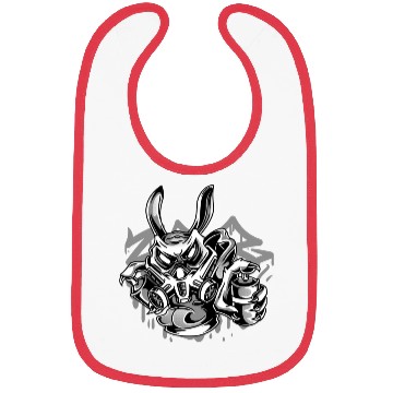 Discover Street Art Rabbit Anarchy Bibs