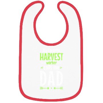 Discover Farmer Farm Harvest Time Vegetable Bibs