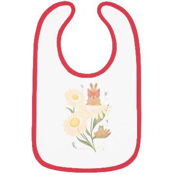 Discover Spring Reading Pals Bibs