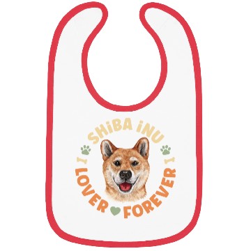 Discover Shiba Inu Lover Forever Bibs