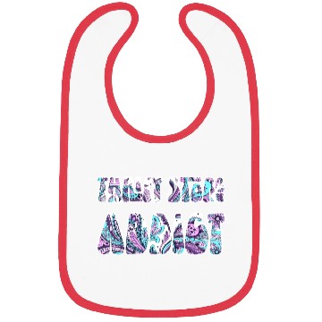 Discover Thrift Store Addict paisley Bibs