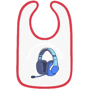 Discover Gamer Imaginary Friends Bibs