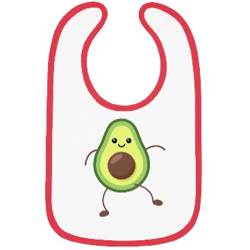 Discover Cute Avocado Lover Gift Bibs