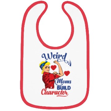 Discover groovy weird moms build character Bibs