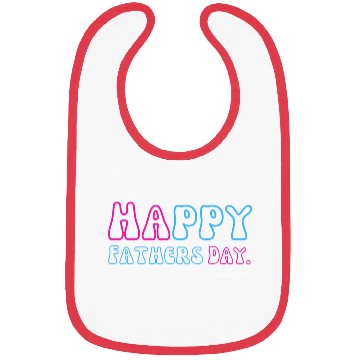 Discover Happy Fathers Day i love you dad Heart Daddy funny Bibs