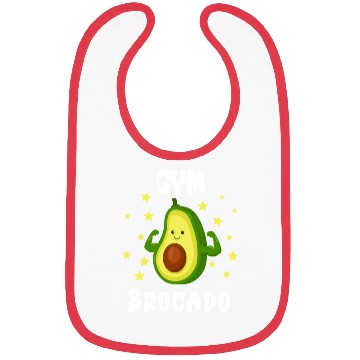 Discover Gym Bro Avocado ness Bibs