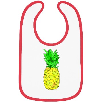 Discover Pineapple Pun Illustration Bibs