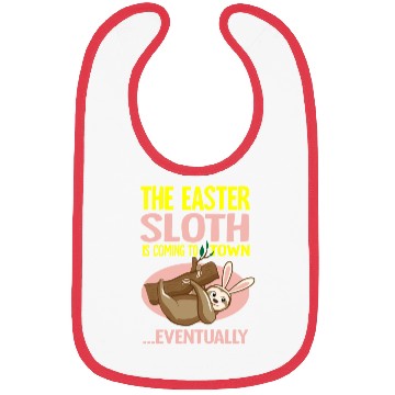 Discover Easter Bunny Sloth Animal Lover Bibs
