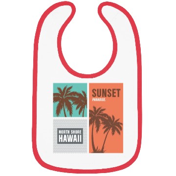 Discover Sunset Paradise North Shore Hawaii Bibs