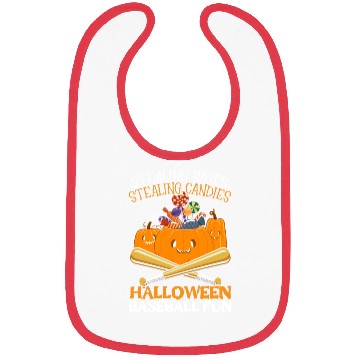 Discover Baseball Halloween Trick Or Treat Baseball Player Bibs