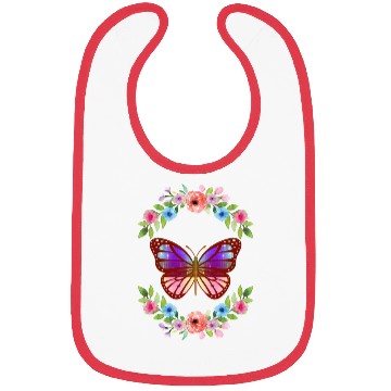 Discover butterfly is beauty Bibs