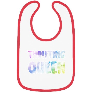 Discover Thrifting Queen pastel clouds Bibs