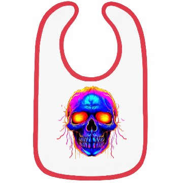 Discover Embrace the Macabre: Gothic Skull Punk Bibs