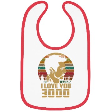 Discover Retro I Love You 3000 Bibs