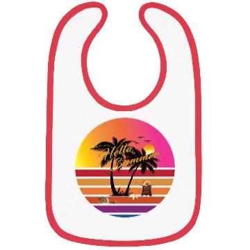 Discover Hello Summer Bibs
