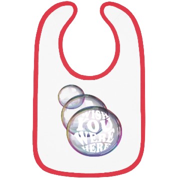 Discover word bubble Bibs
