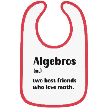 Discover Algebros - Math Best Friends Bibs