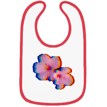 Discover Flowers Vaporwave Aesthetic 80'S Bibs