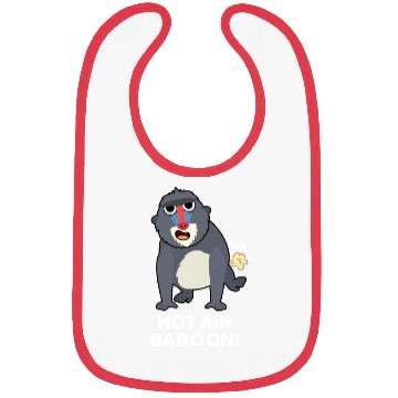 Discover Hot Air Baboon Funny Farting Monkey Bibs